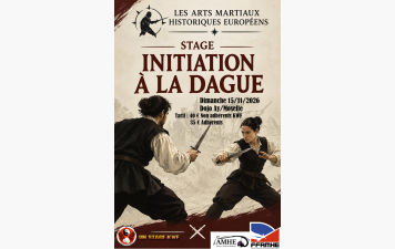 Stage Dague au mois de Novembre